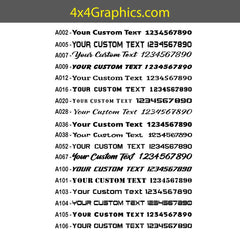 Ford Bronco Custom Windshield Banner