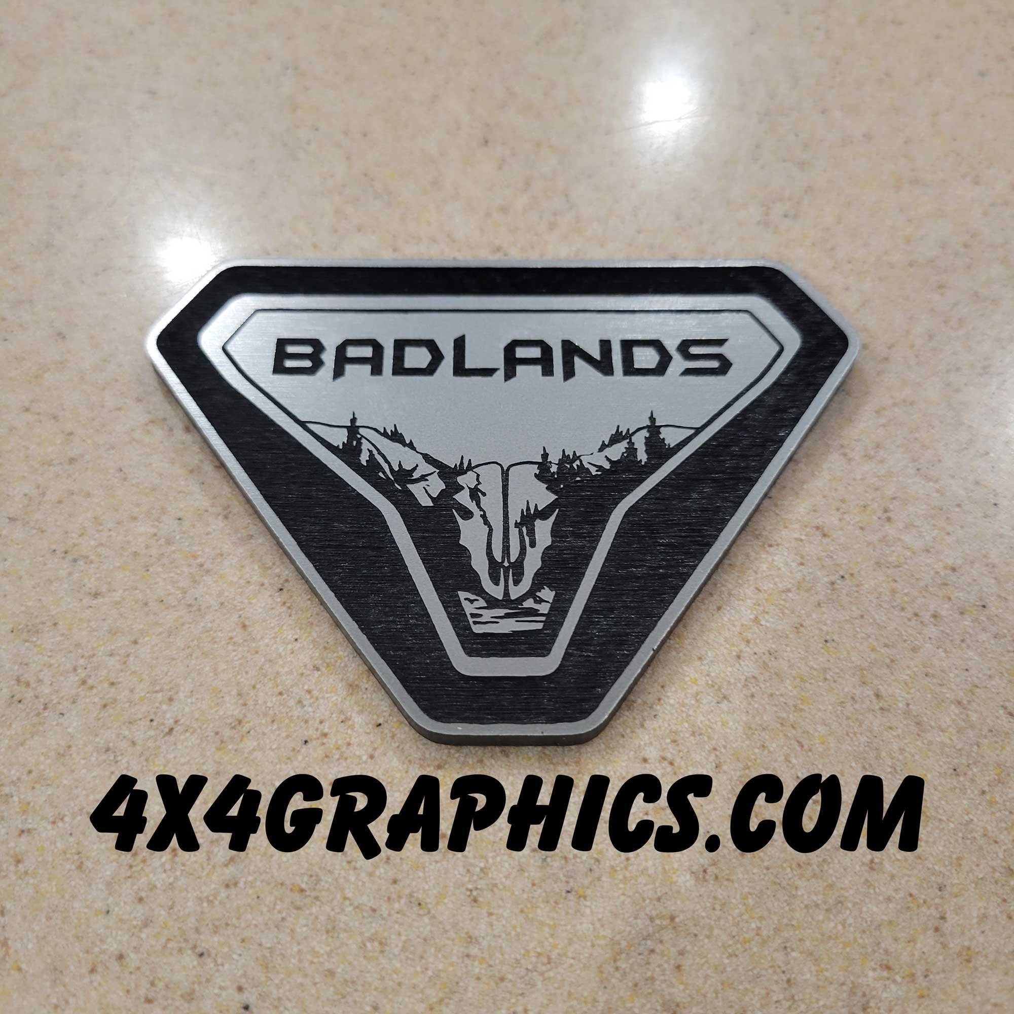 Ford Bronco Badlands Emblem Badge #32616