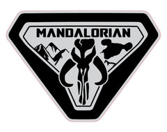 Ford Bronco Mandalorian, Mythosaur, Mudhorn, Razor Crest Emblem Badge