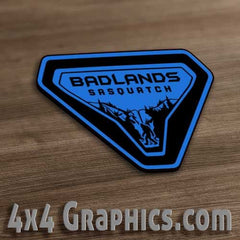 Ford Bronco Badlands Sasquatch Emblem Badge #32617