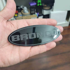 Ford Bronco Full or Sport Oval Emblem Badge Tailgate Door Replacement