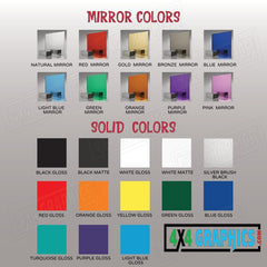 Bronco 3D Raised Emblem Badge Letters (Pair)