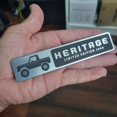 Ford Bronco Heritage 1966 Block Emblem Badge #32640