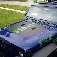 Jeep JL's and GLADIATOR Hood Vinyl Decals 2018-2023