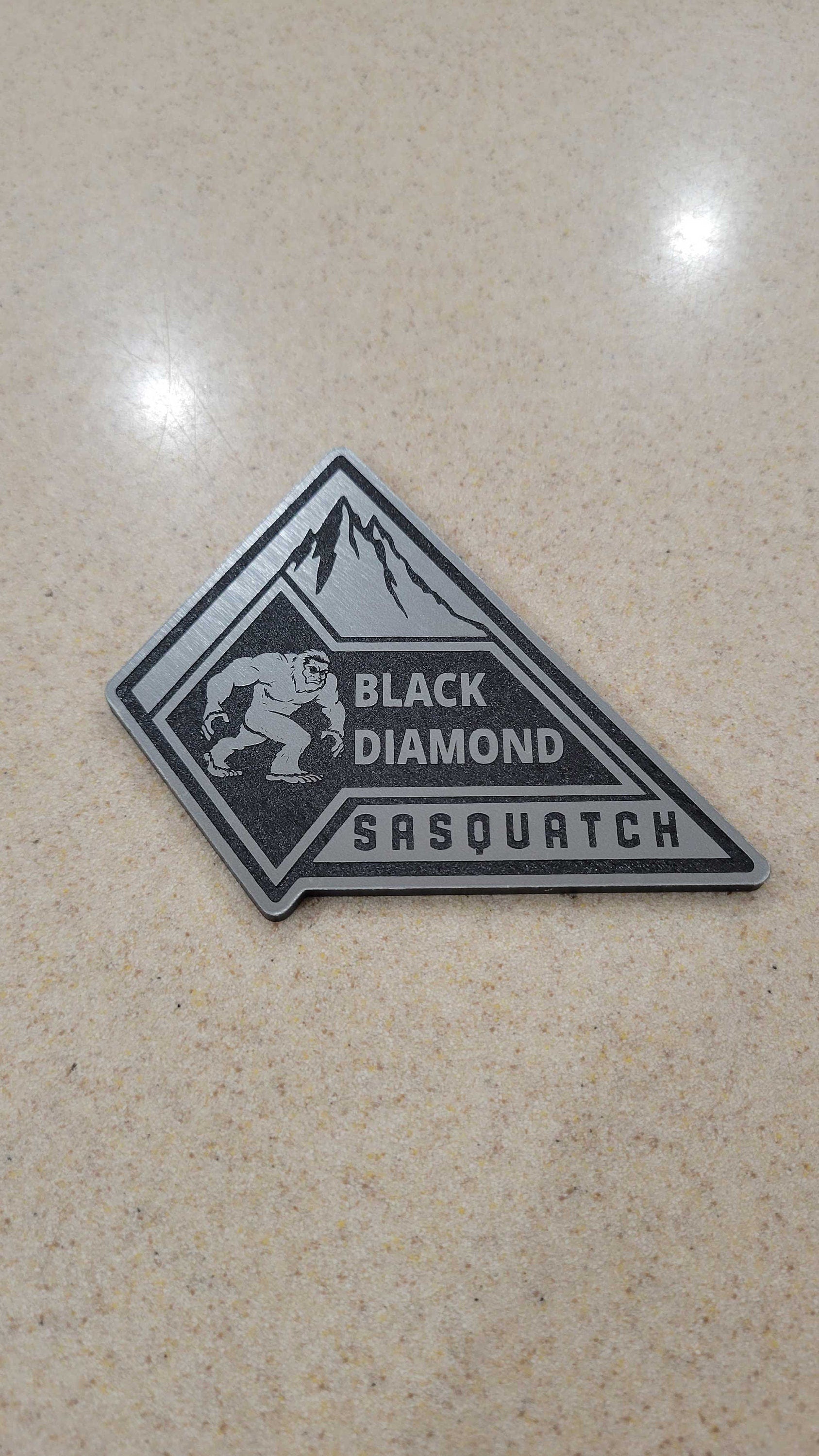 Ford Bronco Black Diamond/Black Diamond Sasquatch Emblem Badge