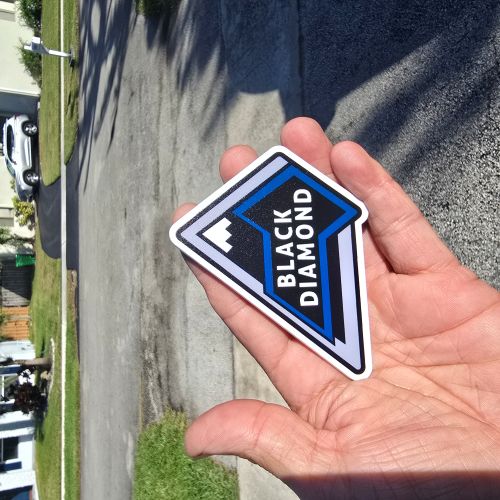 Ford Bronco Black Diamond/Black Diamond Sasquatch Emblem Badge