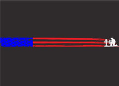 USA Flag Windshield Banner