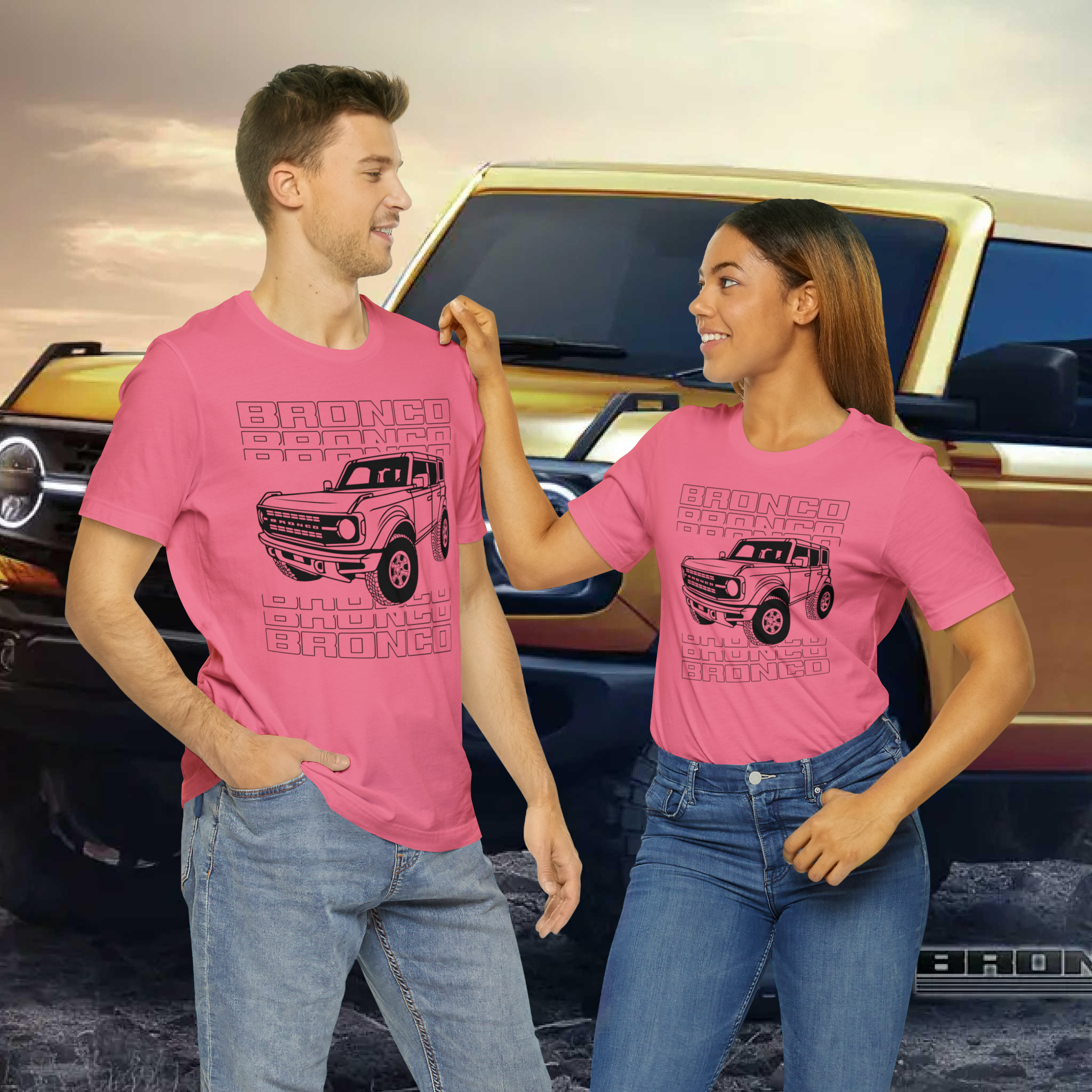 Ford 6G Bronco Unisex T-Shirt, Bronco Shirt, Bronco Lover Shirt