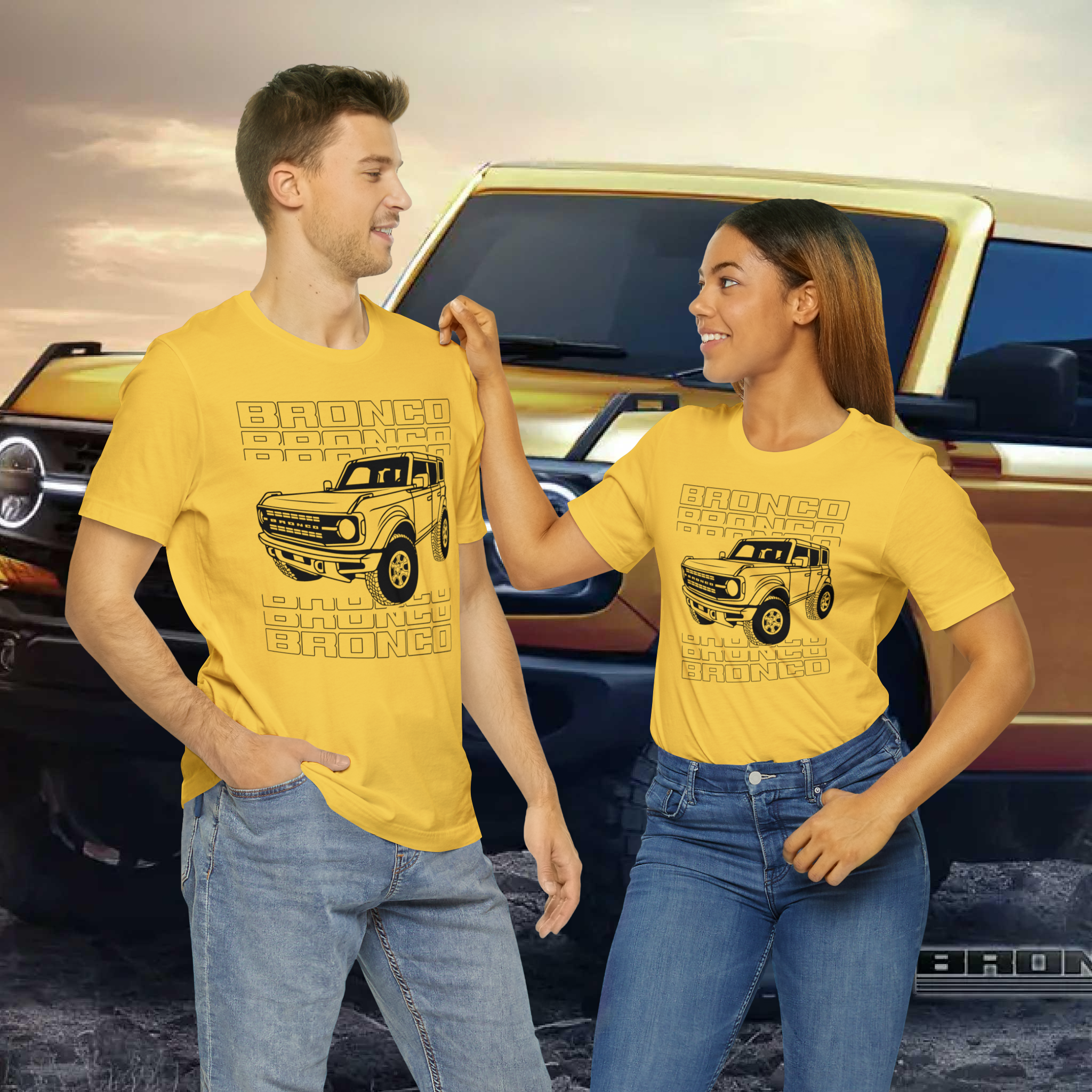 Ford 6G Bronco Unisex T-Shirt, Bronco Shirt, Bronco Lover Shirt