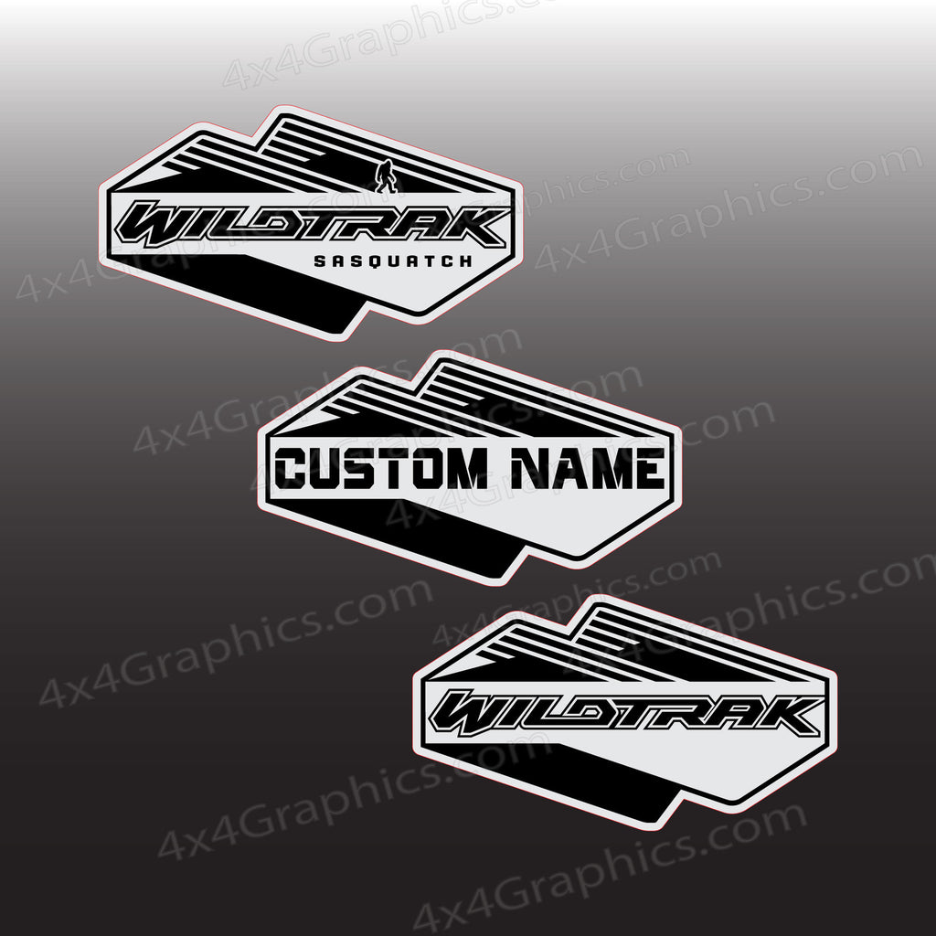 2021-2023 Ford Bronco Wildtrak, Wildtrak Sasquatch or Personalized Emblem Badge