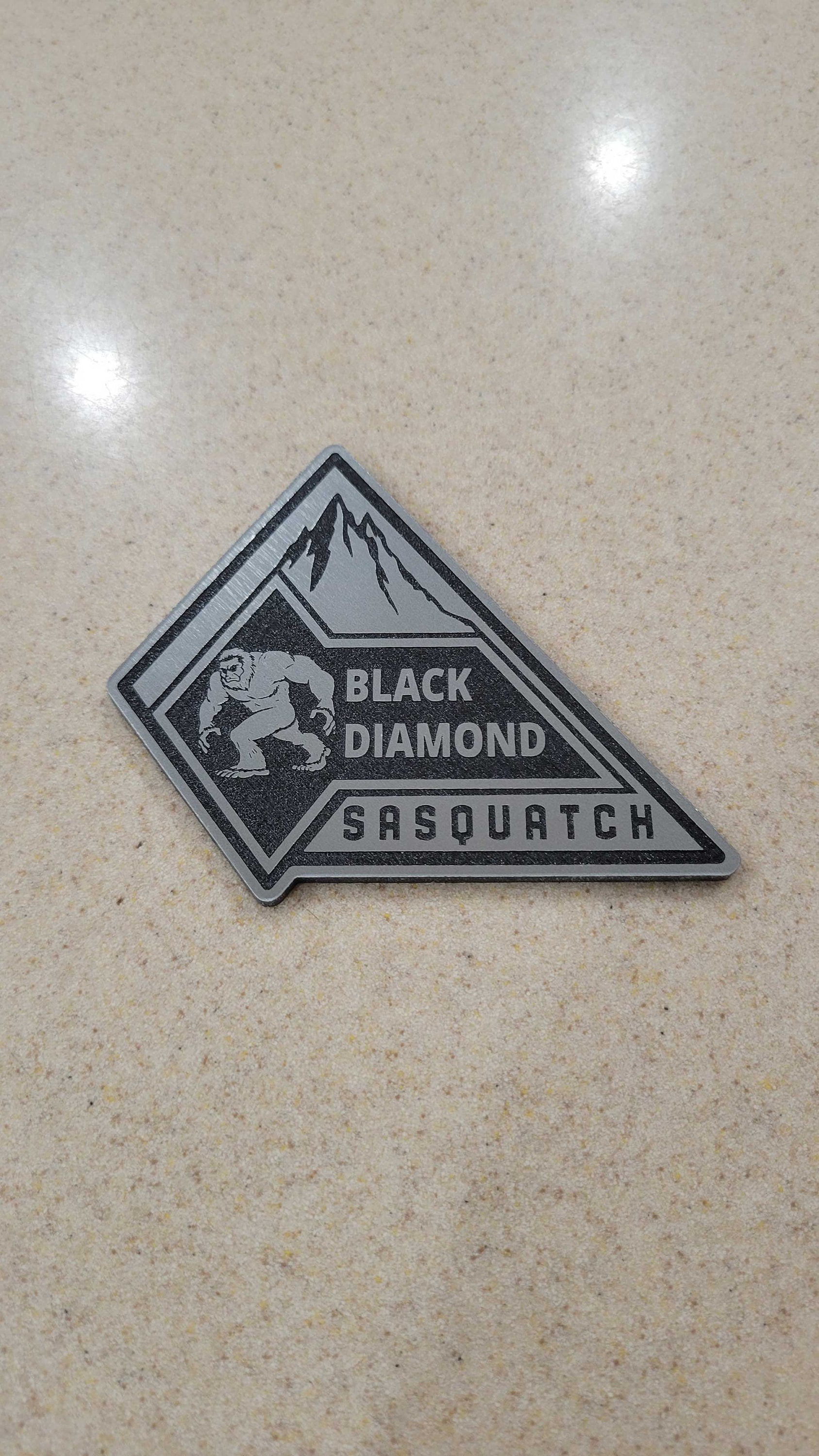 Ford Bronco Black Diamond/Black Diamond Sasquatch Emblem Badge