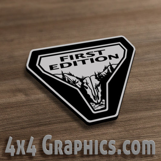 Ford Bronco First Edition Emblem Badge #32612