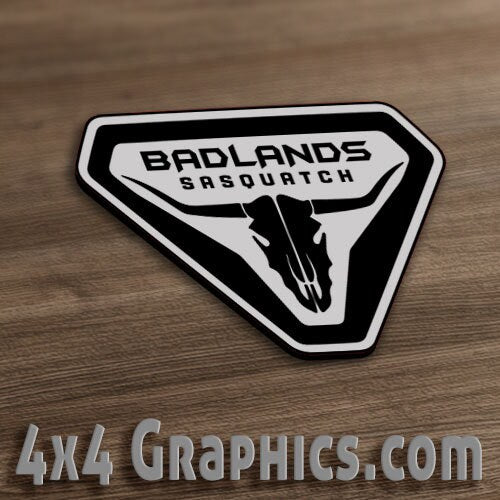 Ford Bronco Badlands Long Horn Emblem Badge #32625