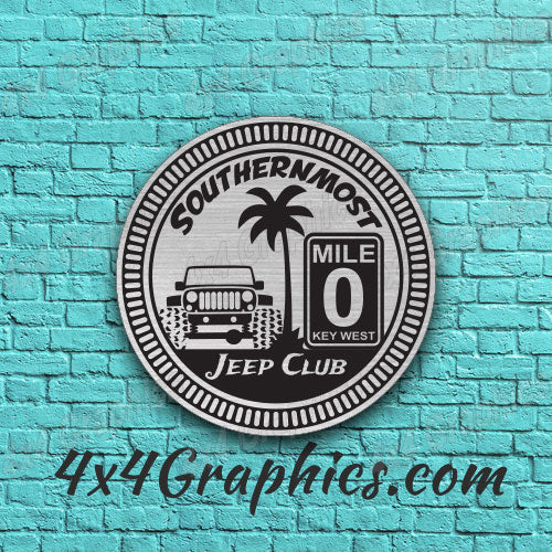 Southernmost Jeep Club Badge
